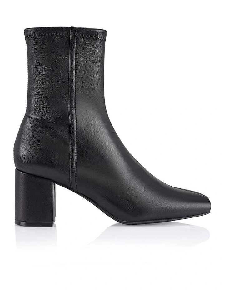 Juan Sock Boots in Black