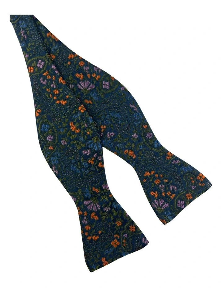 Spouting Floral TYO Bow Tie in Navy