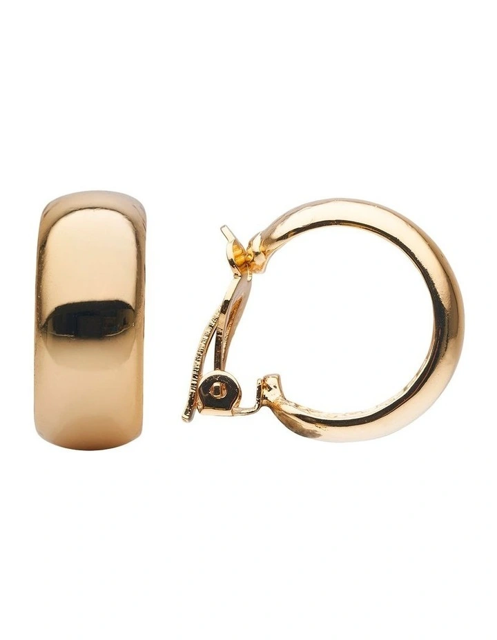 Classic Gold Hoop Earrings