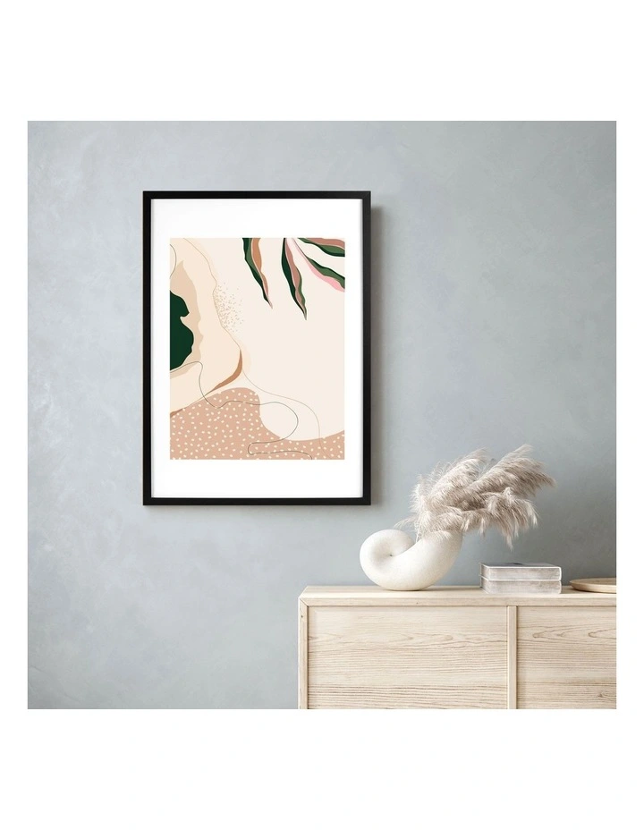 Premium Paradise Photo Frame 50x70cm Matt to 40x50cm in Black