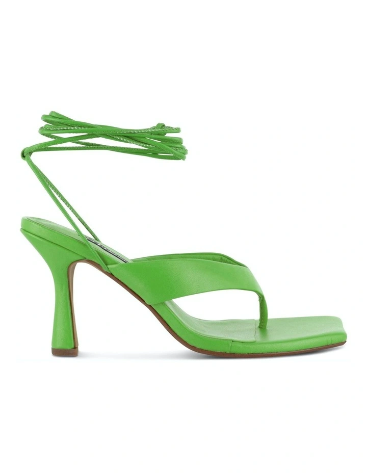 Ultima Heeled Sandals in Green