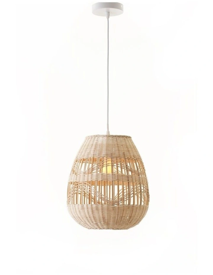 Shiri Rattan Pendant Light Medium