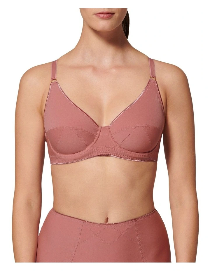 Artifice Plunging Underwired Bra in Pink
