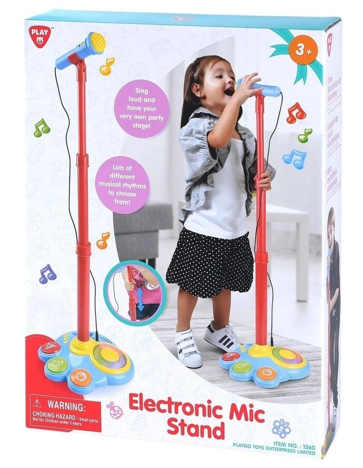 Electronic Microphone Stand