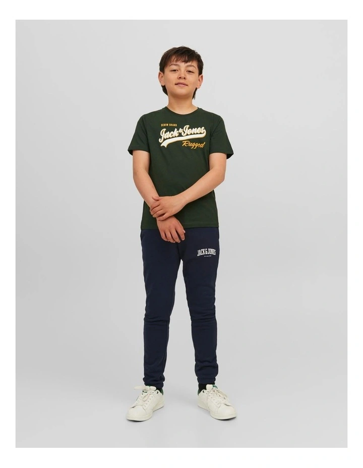 Logo T-shirt in Green