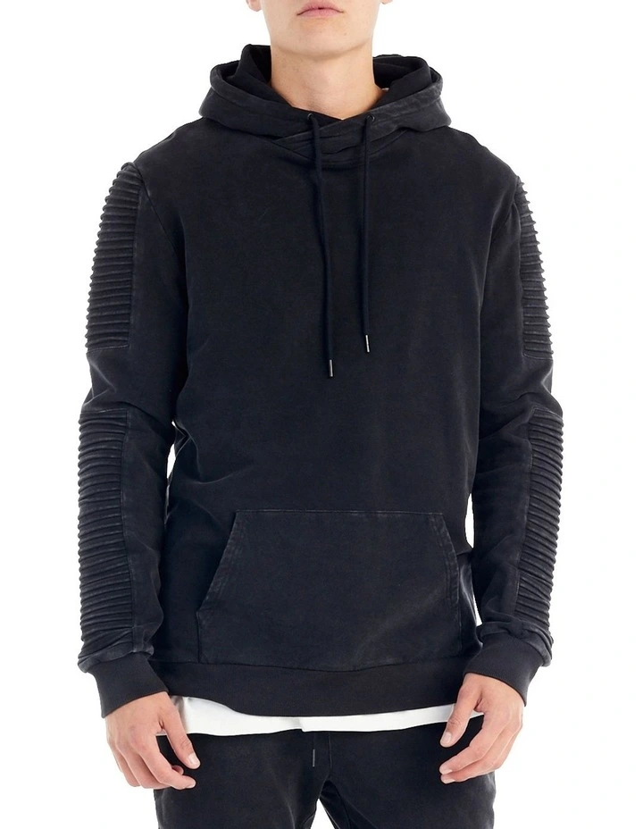 Montana Hood Sweater in Black