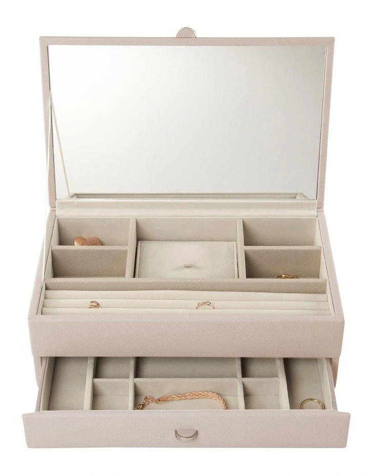 Boutique Medium Blush Jewellery Box
