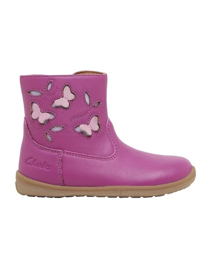 Marcela Boots in Dark Mauve