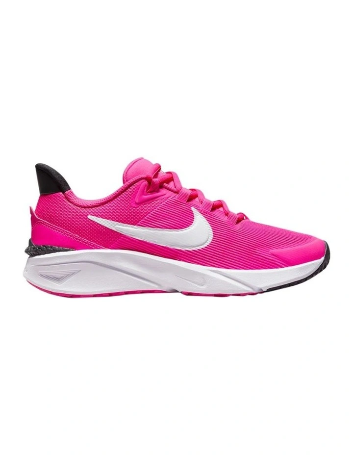 Star Runner 4 Grade School Sport Shoe in Pink