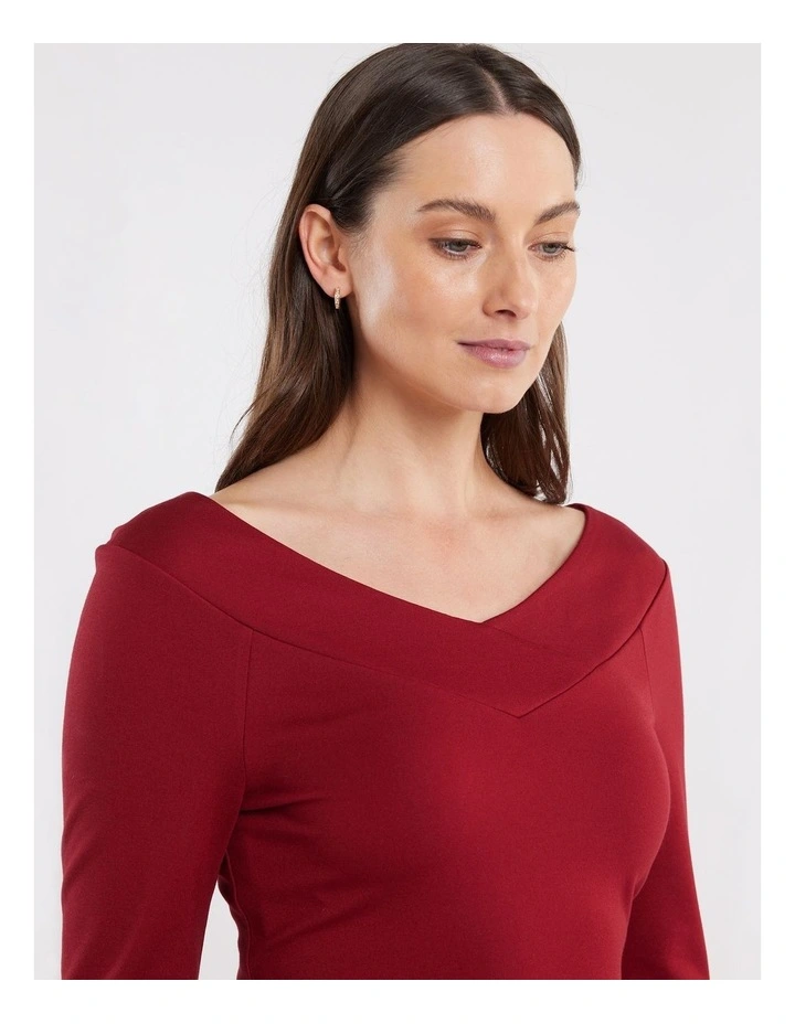 Sofie Top in Red
