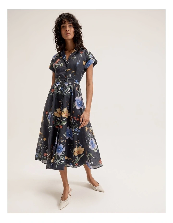 In The Meadow Dress in Navy