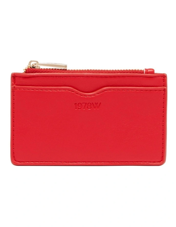 Card Wallet in Red