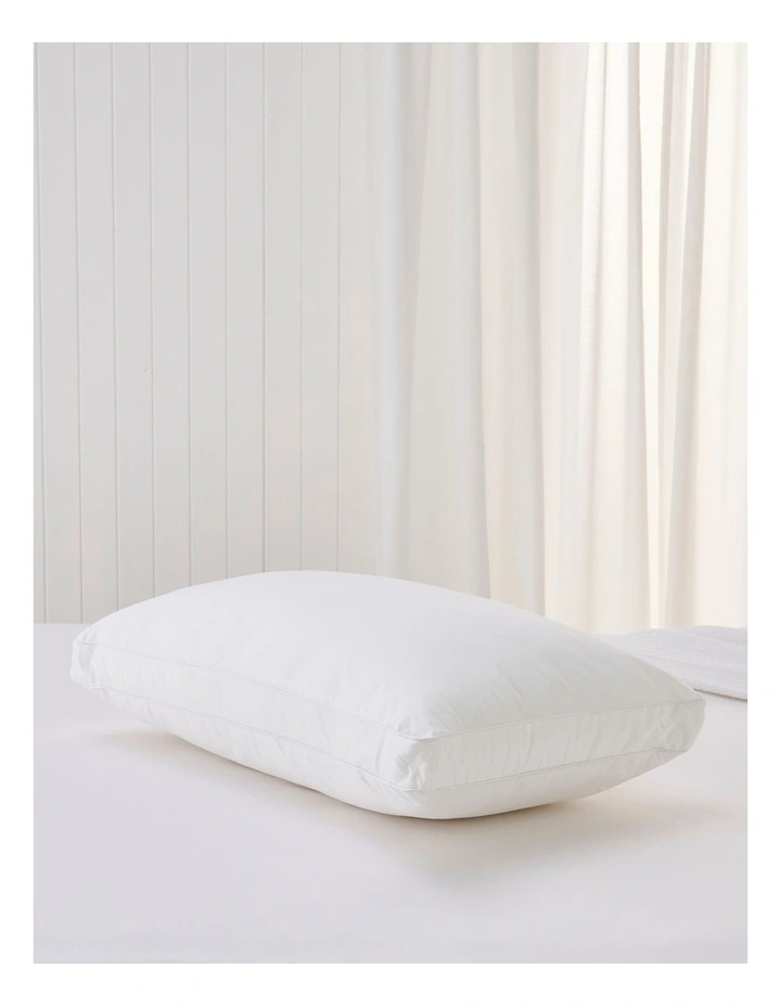 Microfibre Pillow in White