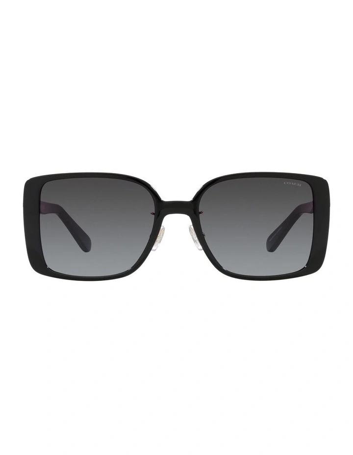 0HC8375 Sunglasses in Black