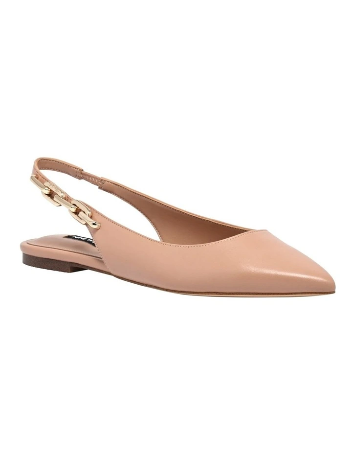 Babby Slingback Flat in Light Pink