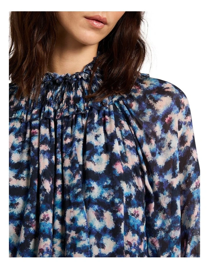 Now You Sea Me Top in Navymulti