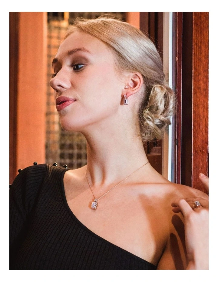 Luxe Sontuosa Pendant Necklace in Rose Gold