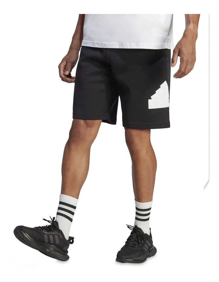 Future Icons Badge of Sport Shorts in Black/White