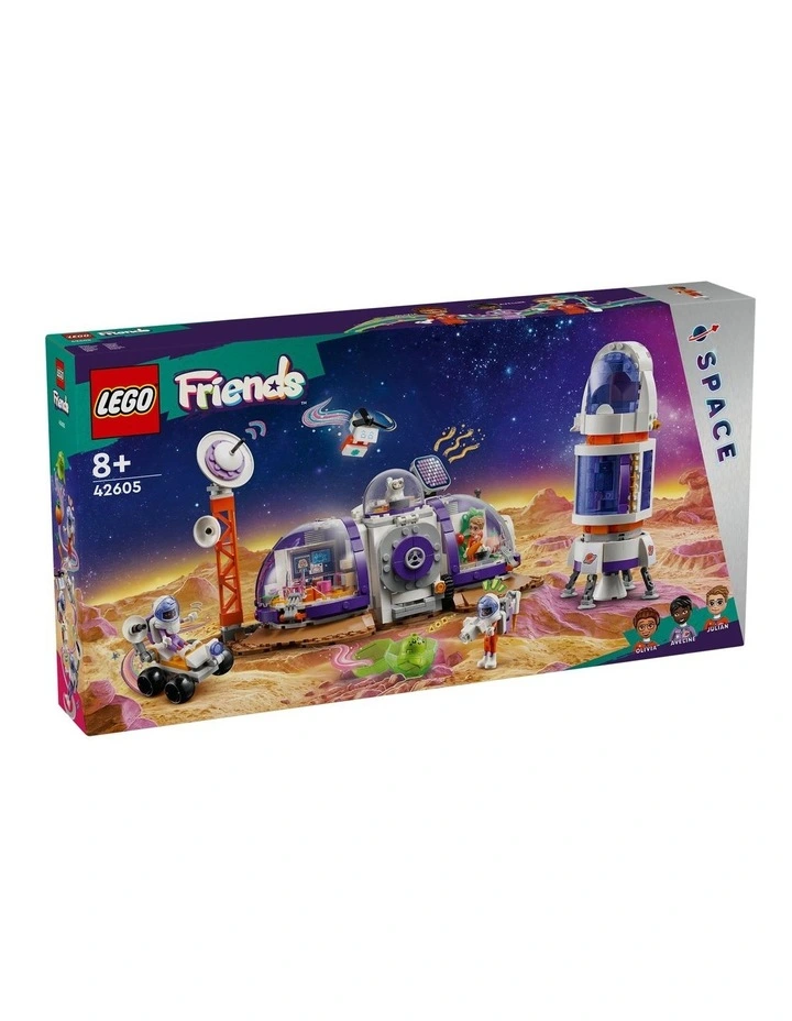 Friends Mars Space Base and Rocket 42605