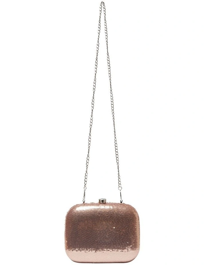 Getty Bag in Rose Gold Sequin