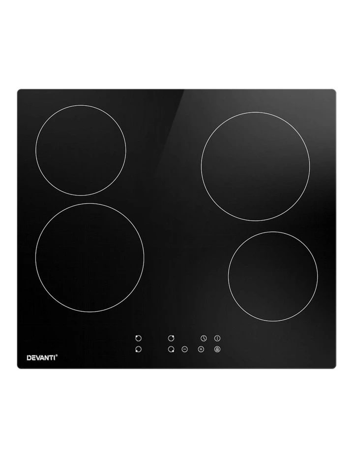 Touch Control Ceramic Cooktop 60cm in Black