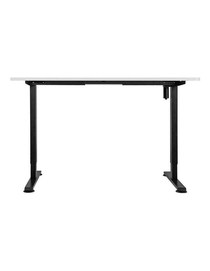 Motorised Height Adjustable Standing Desk 140cm in White