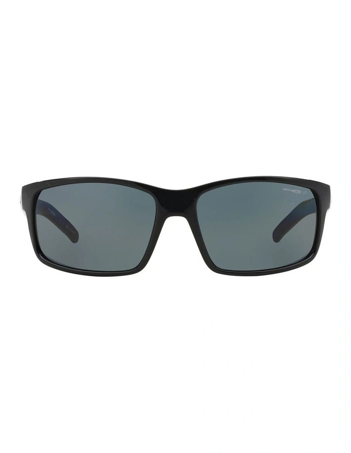 AN4202 Fastball Black Polarised Sunglasses
