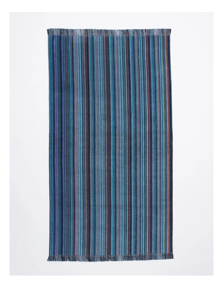 Recycled Cotton Beach Towel in Multi
