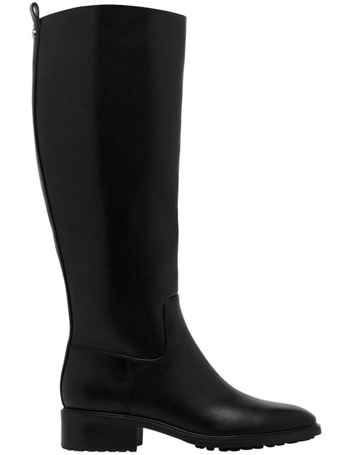 Barile Knee High Boot in Black