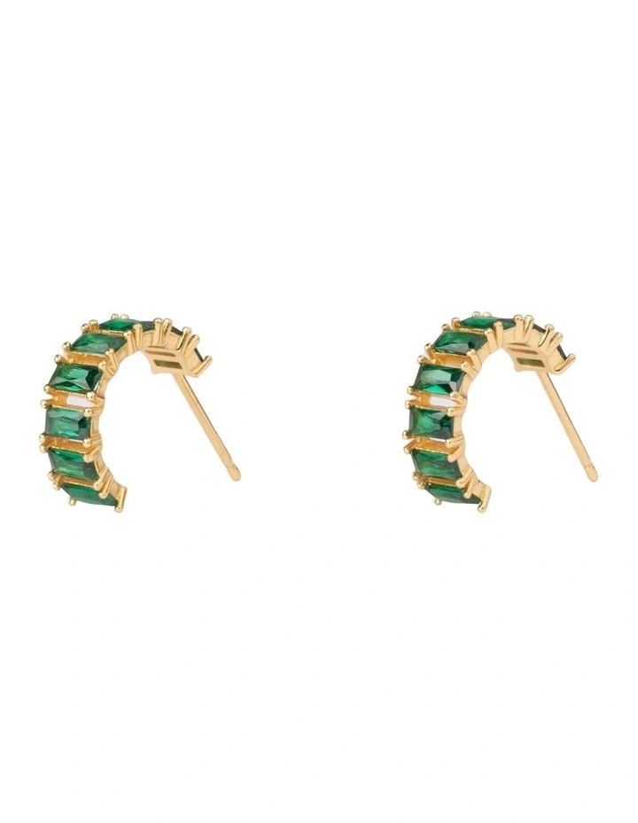 Celestial Earring in Green
