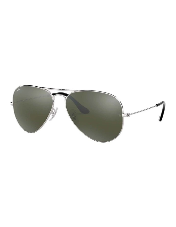 Aviator Mirror Silver RB3025 Sunglasses
