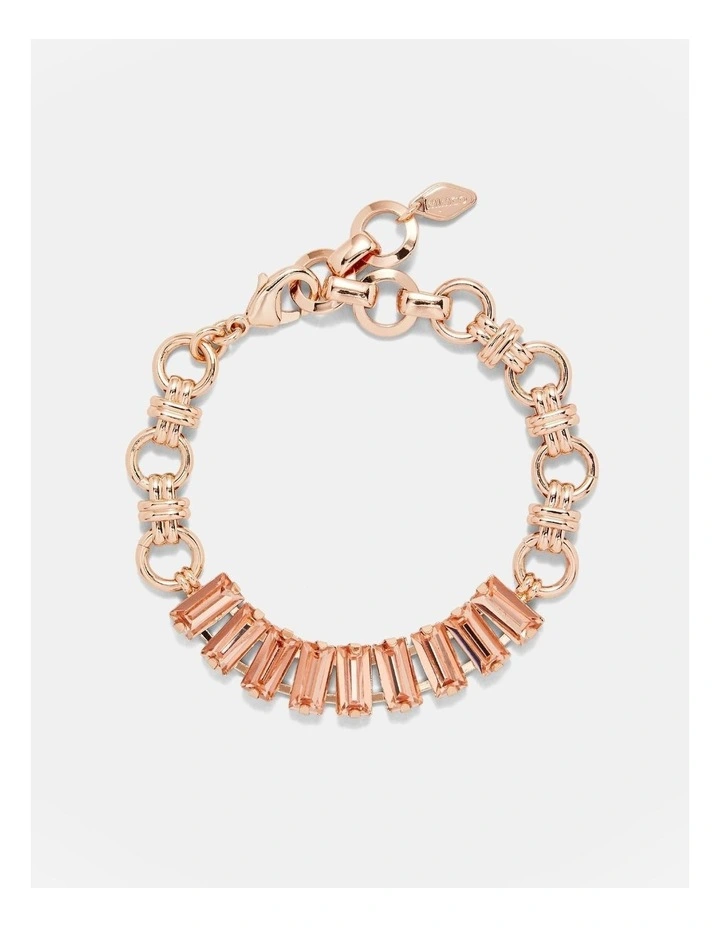 Descent Bracelet in Rose Gold