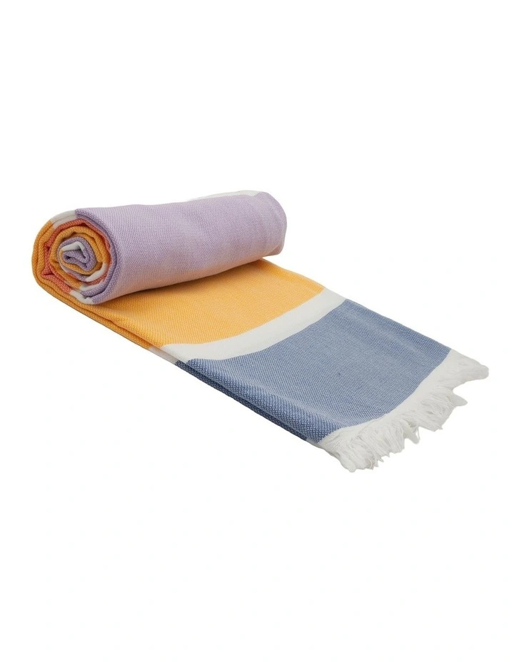 Cotton Beach Towel in Summer