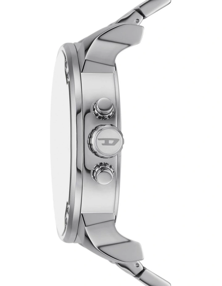 Mr Daddy 2 Chronograph Watch DZ7482 in Silver-Tone