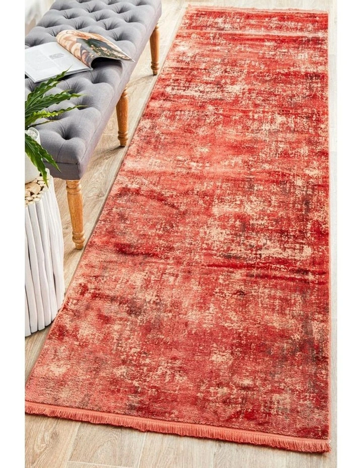 Reflections 101 Runner Rug In Coral