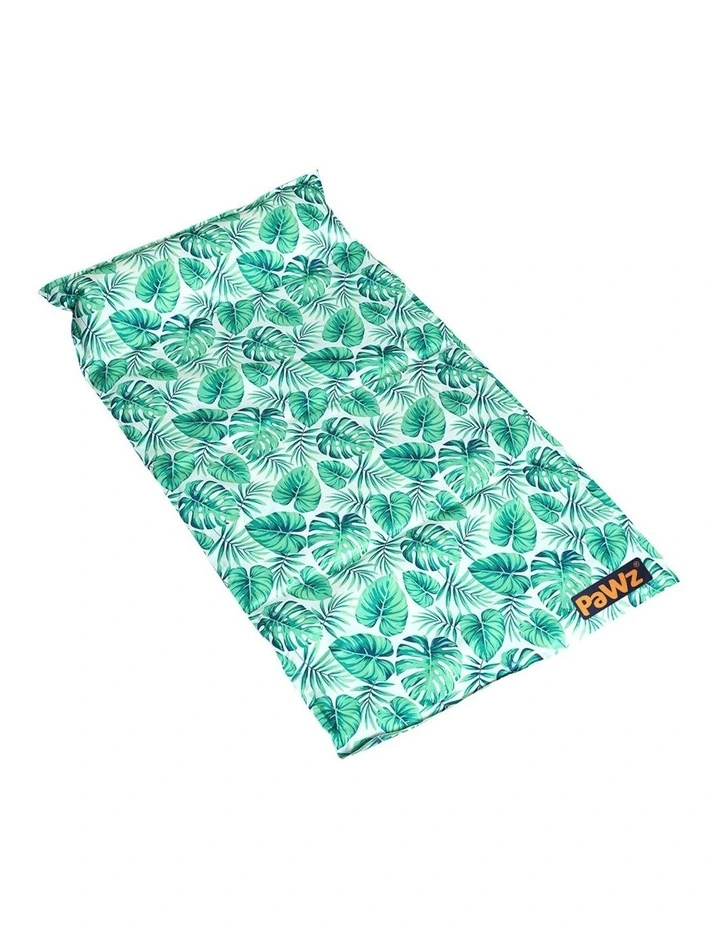 Non-Toxic Gel Pet Cooling Bed Pillow Sofa M in Green