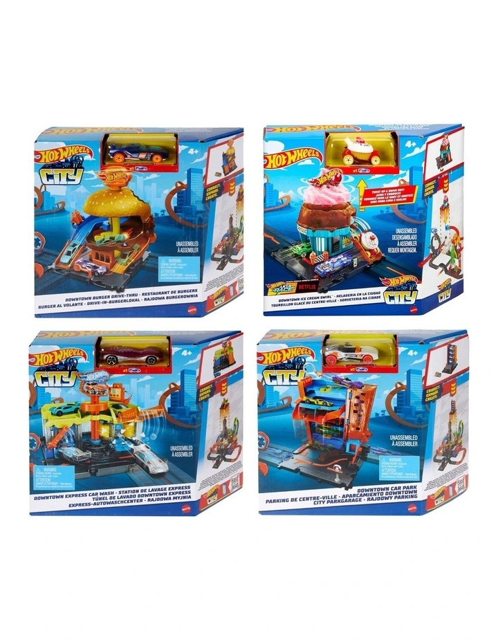 City Downtown Track Set Assortment