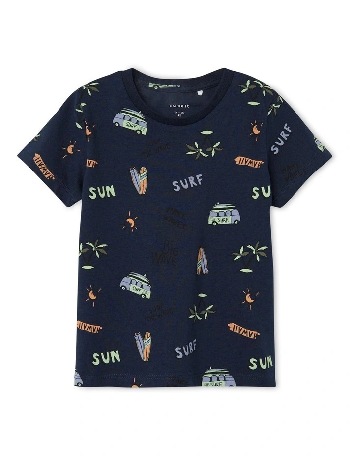 Fasak T-shirt in Dark Sapphire