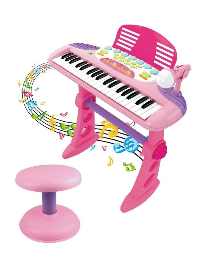 Electronic Keyboard in Pink