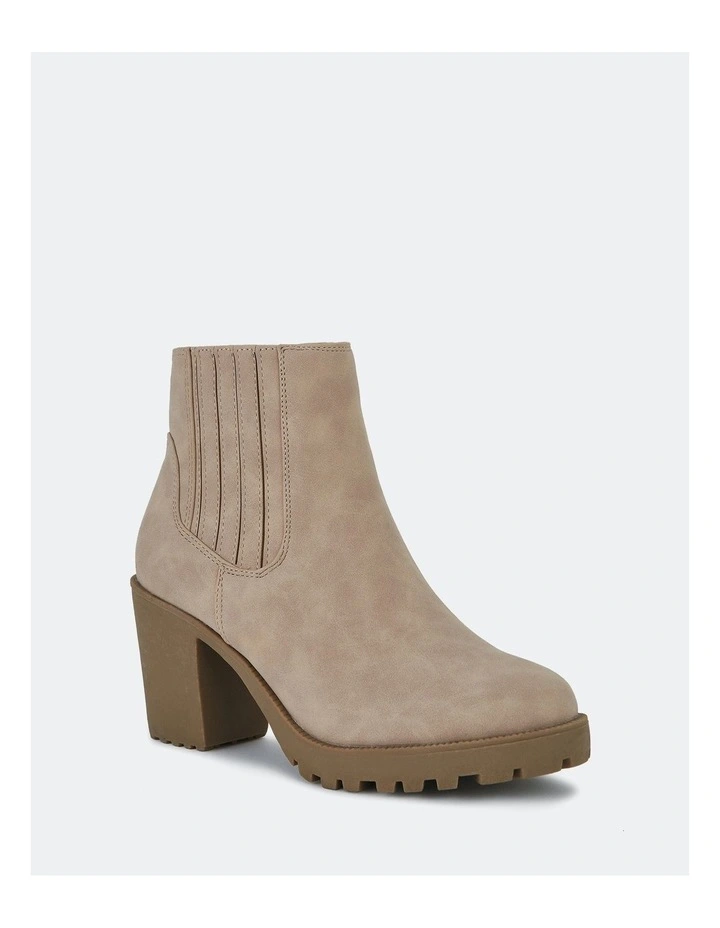 Harlequin Boots in Taupe