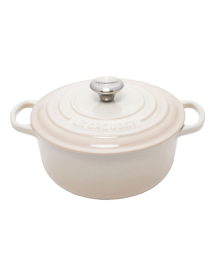Signature Round Casserole 24cm in Meringue