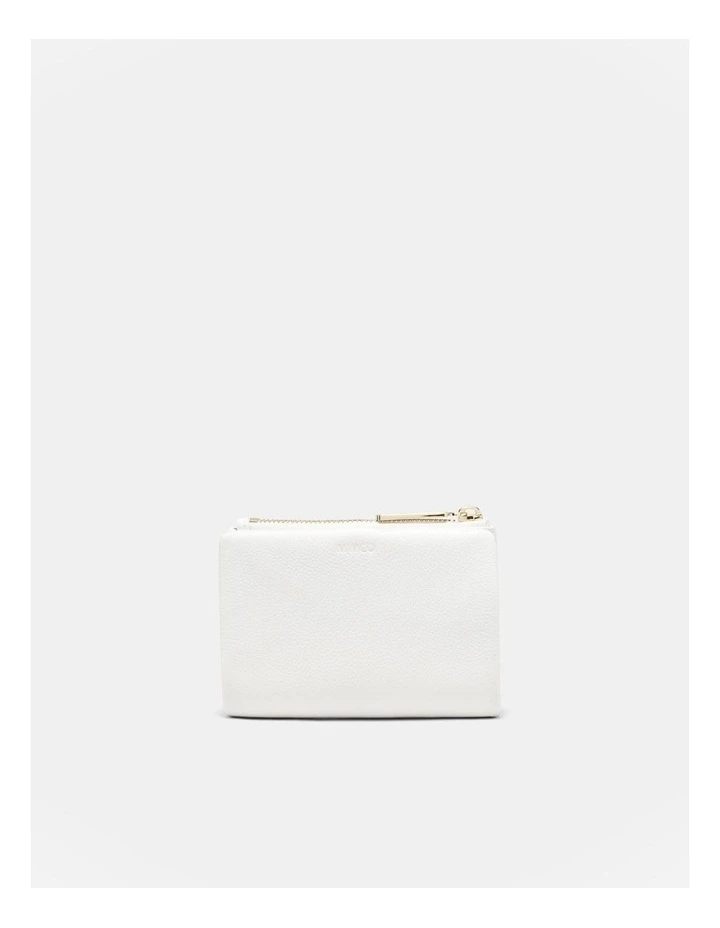 Mim-mazing Medium Wallet in White