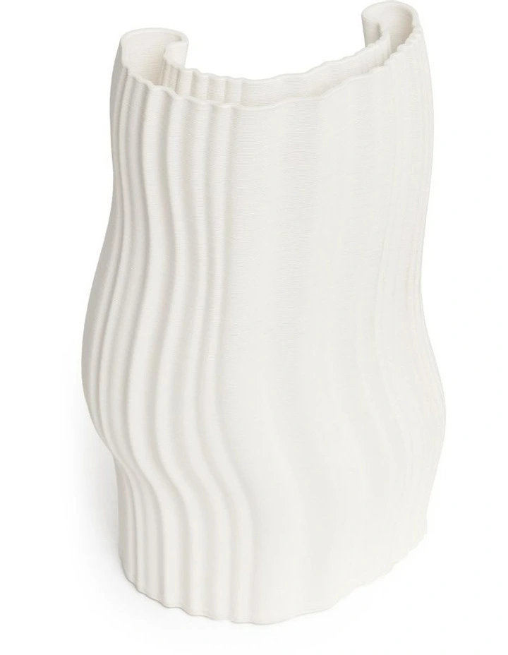 Mia Vase 30cm in White