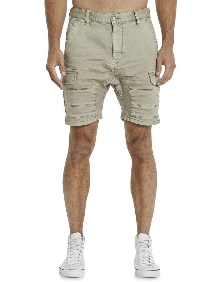 Salem Cargo Short in Vintage Khaki