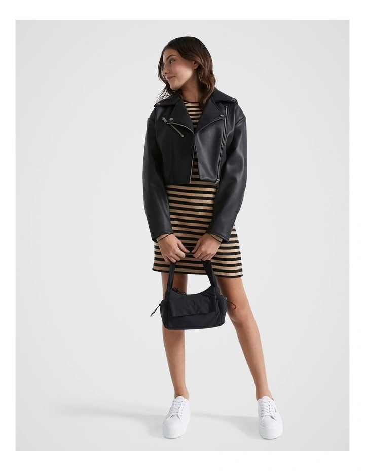 Biker Jacket in Black