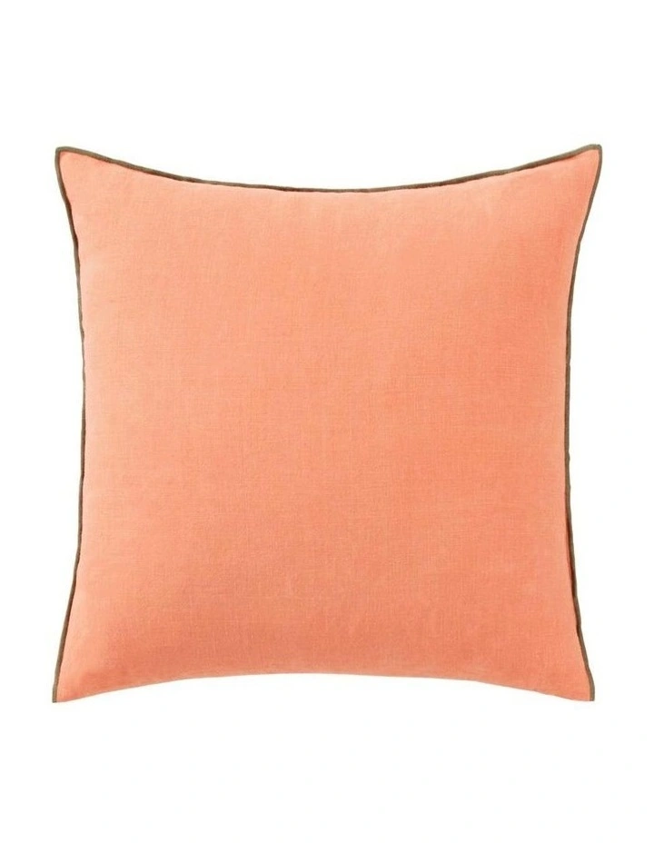Ostan Square Cushion in Terracotta