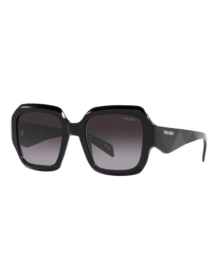 PR 28ZSF Sunglasses in Black