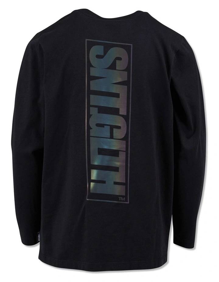 Marketplace Tee (8-16 Years) in Washed Black