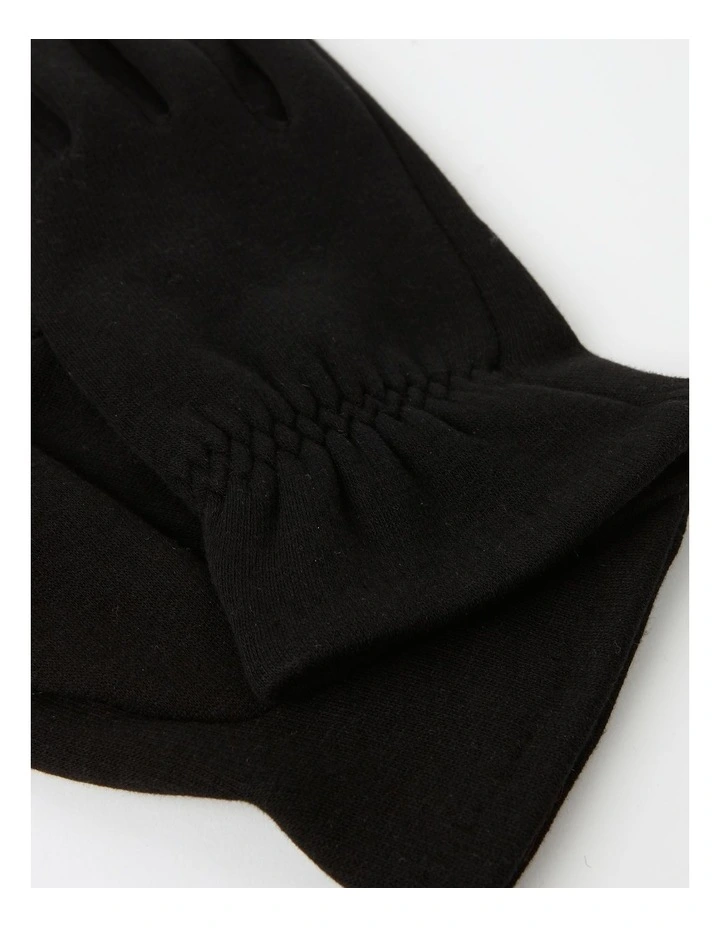 Ponte Glove in Black