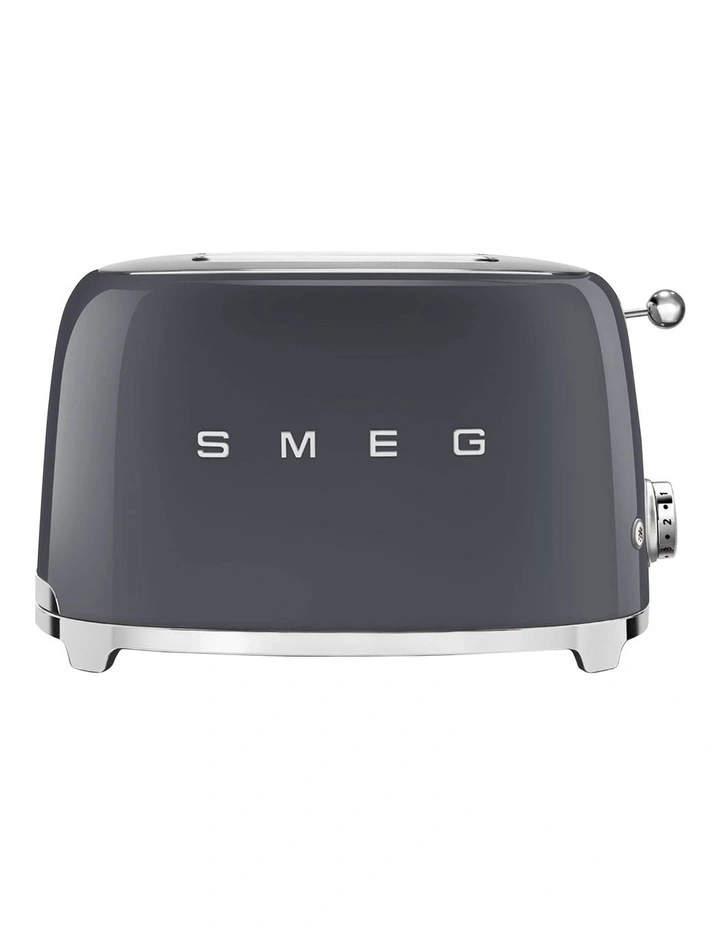 50s Style 2 Slice Toaster TSF01GRAU in Slate Grey